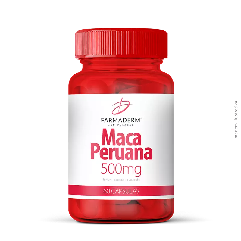 Maca Peruana 500mg 60 cápsulas
