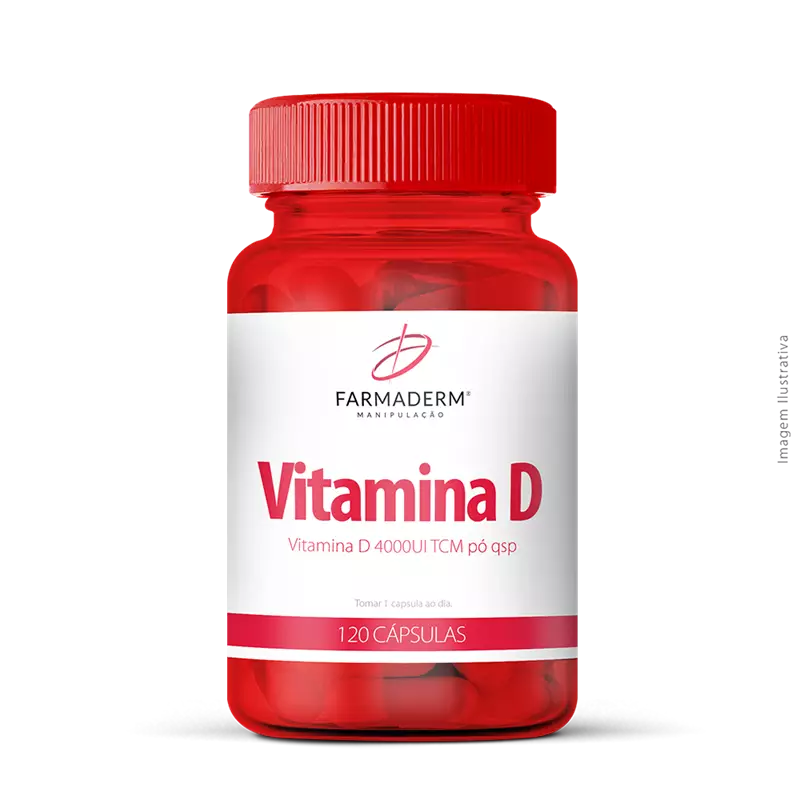 Vitamina D 4000UI 120 Cápsulas