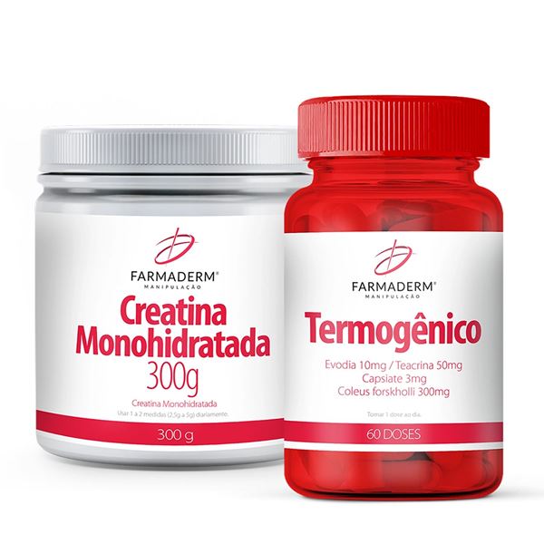 Kit Creatina + Termogênico
