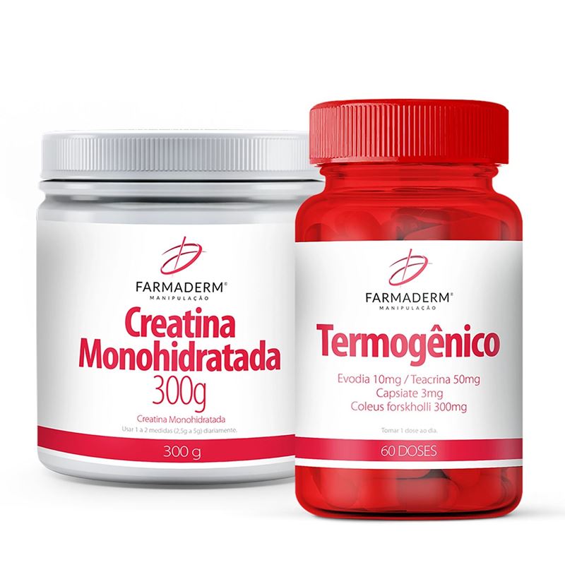 Kit Creatina + Termogênico