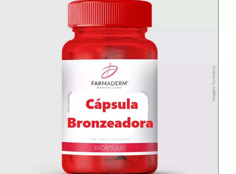 Cápsula Bronzeadora - 30 cápsulas