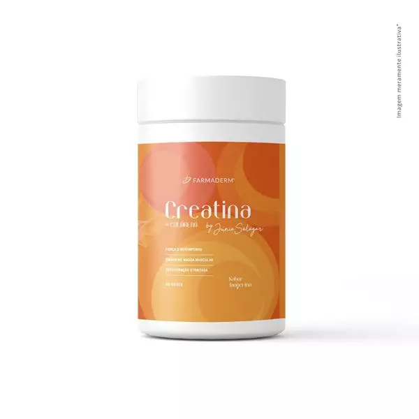 CREATINA + COLAGENO BY JUNIA SALAZAR (POTE + DOSADOR) 60 DOSES 